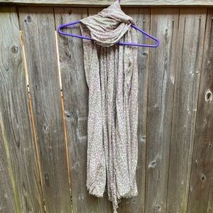 Aritzia Leopard Scarf